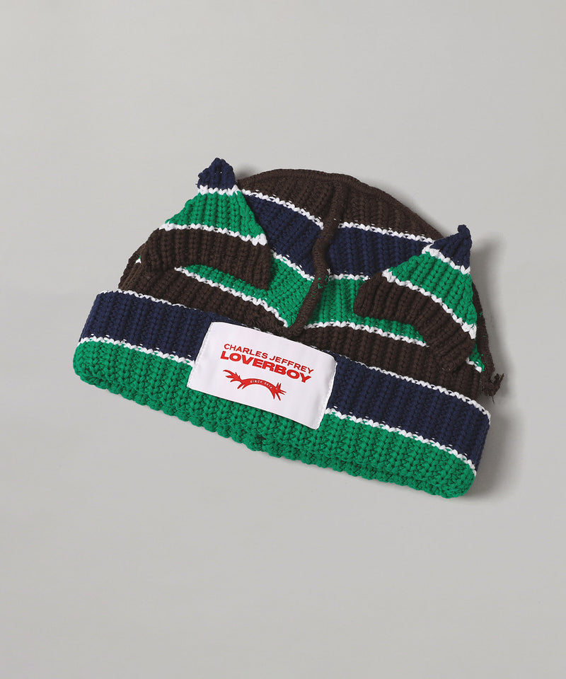 Chunky Ears Beanie-Charles Jeffrey Loverboy-Forget-me-nots Online Store