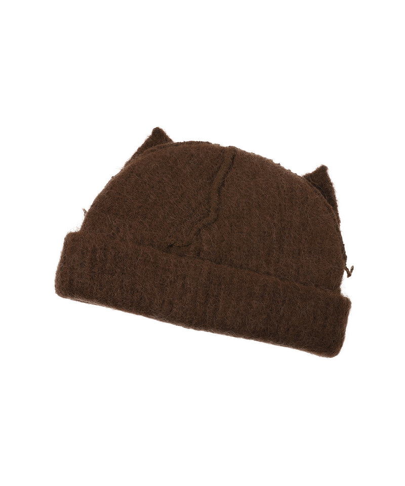 Alpaca Chunky Ears Beanie-Charles Jeffrey Loverboy-Forget-me-nots Online Store