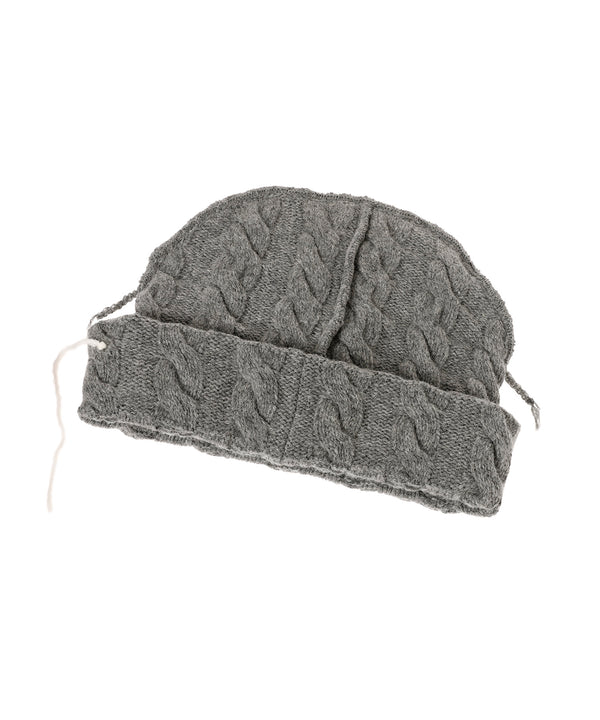 Loverboy Cable Beanie-Charles Jeffrey LOVERBOY-Forget-me-nots Online Store
