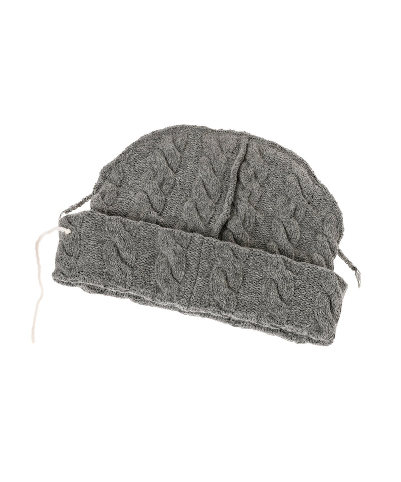 Loverboy Cable Beanie-Charles Jeffrey LOVERBOY-Forget-me-nots Online Store