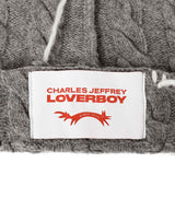 Loverboy Cable Beanie-Charles Jeffrey LOVERBOY-Forget-me-nots Online Store