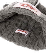 Loverboy Cable Beanie-Charles Jeffrey LOVERBOY-Forget-me-nots Online Store