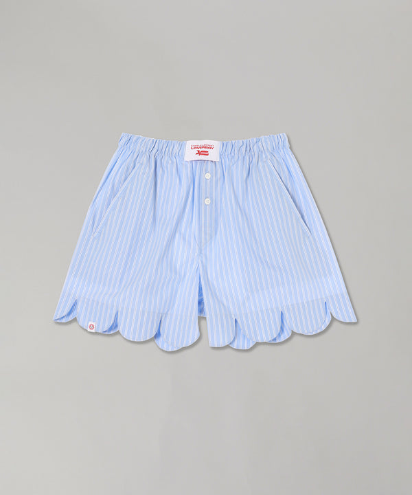 Scalloped Boxer Shorts-Charles Jeffrey LOVERBOY-Forget-me-nots Online Store