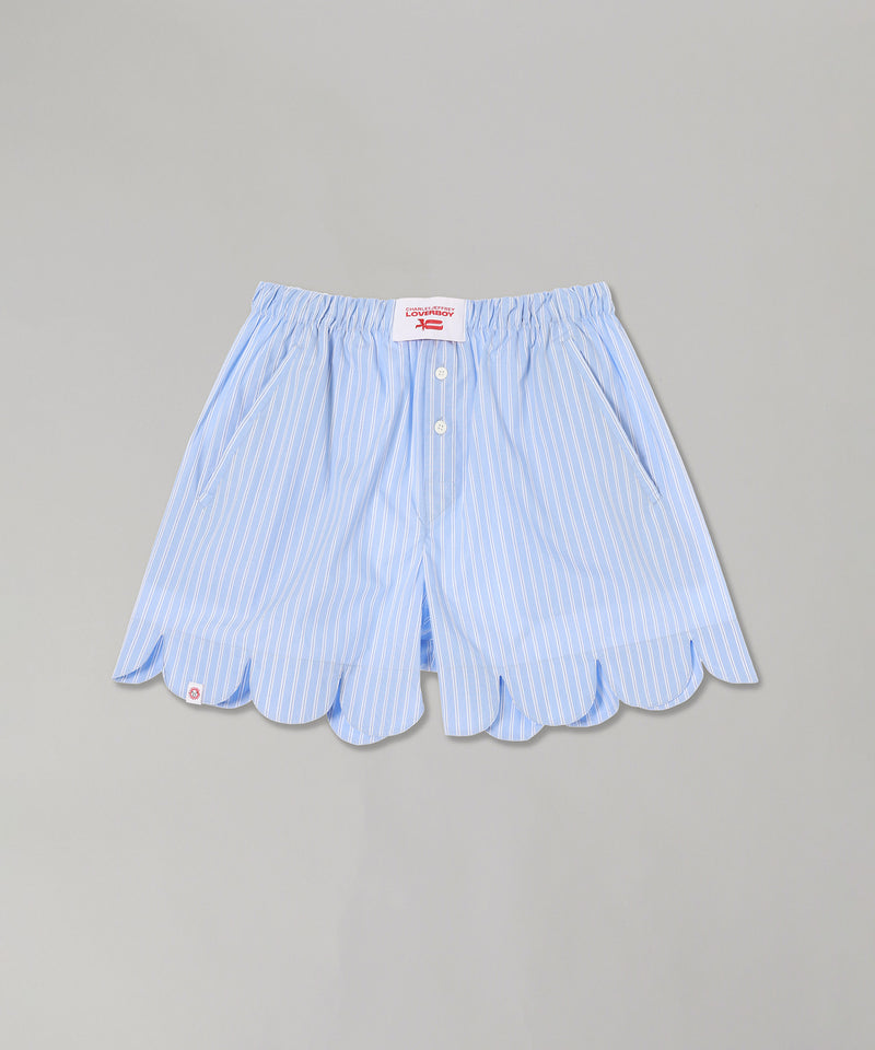 Scalloped Boxer Shorts-Charles Jeffrey LOVERBOY-Forget-me-nots Online Store