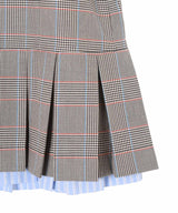 Pleated Mini Dress-Charles Jeffrey LOVERBOY-Forget-me-nots Online Store