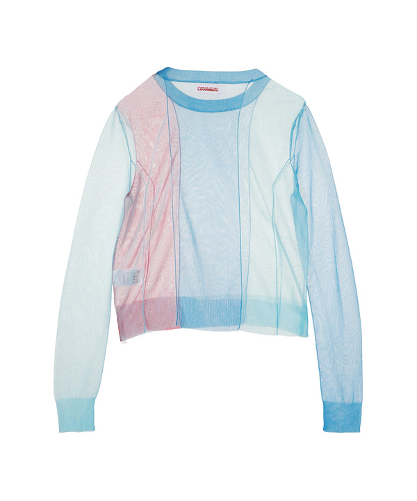 Sheer Jumper-Charles Jeffrey LOVERBOY-Forget-me-nots Online Store