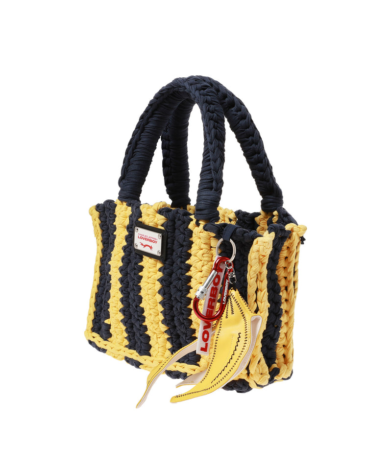 Knitted Bucket Bag-Charles Jeffrey LOVERBOY-Forget-me-nots Online Store