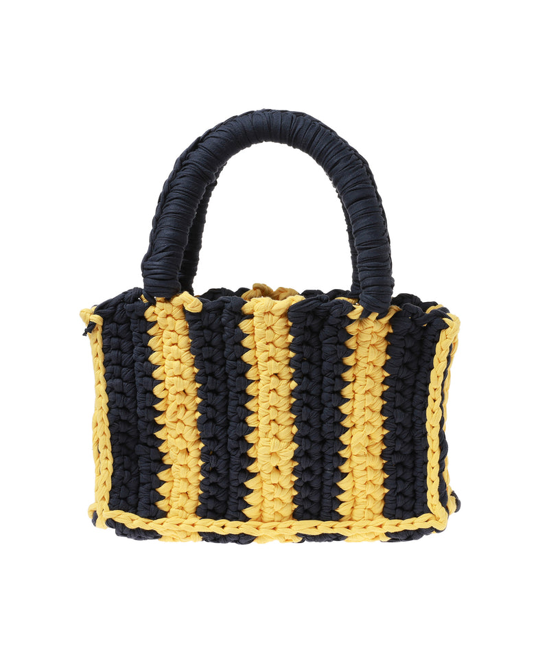 Knitted Bucket Bag-Charles Jeffrey LOVERBOY-Forget-me-nots Online Store