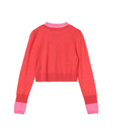 Double Soft Cardi-Charles Jeffrey Loverboy-Forget-me-nots Online Store