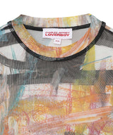 Powermesh Top-Charles Jeffrey Loverboy-Forget-me-nots Online Store