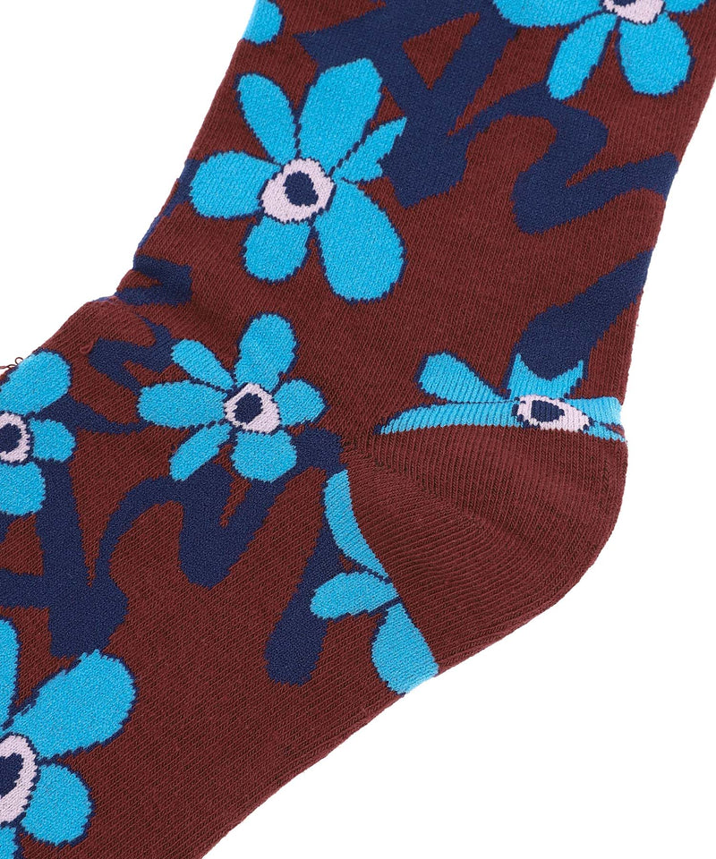 Icu Gestures Sock Syrah-Perks And Mini-Forget-me-nots Online Store