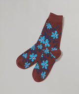 Icu Gestures Sock Syrah-Perks And Mini-Forget-me-nots Online Store