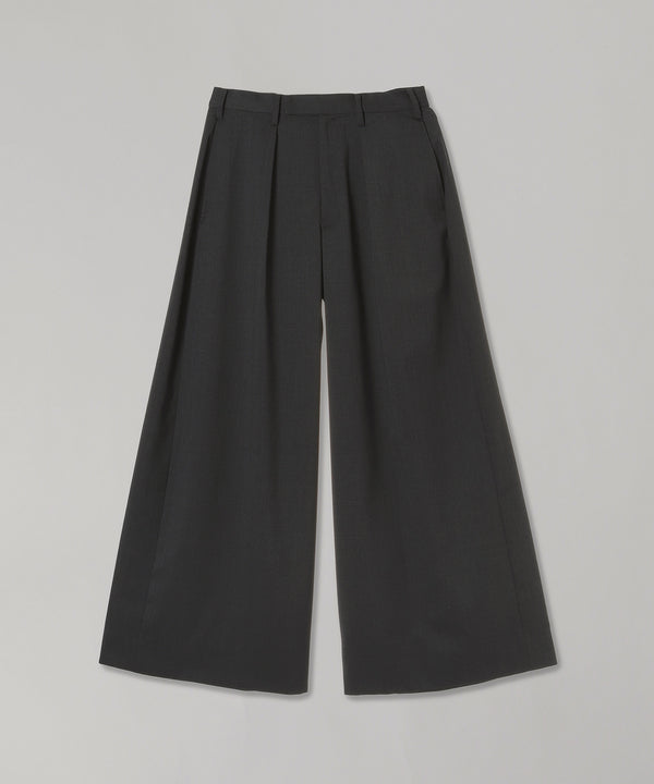 Low-Rise Wide-Leg Trousers-PERVERZE-Forget-me-nots Online Store