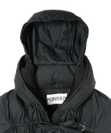 String Multiple Midi Down Jacket-PERVERZE-Forget-me-nots Online Store