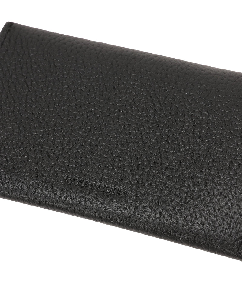 Ac Stud Grained Leather Cardholder-courrèges-Forget-me-nots Online Store