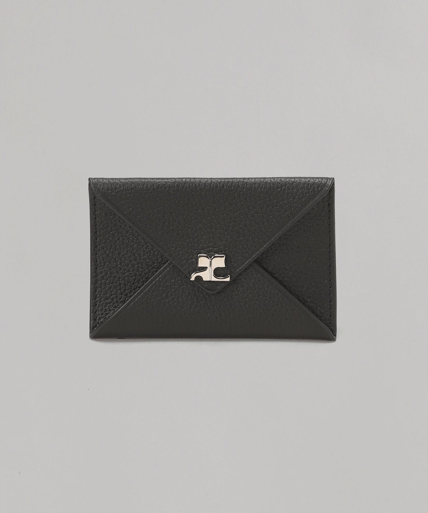 クレージュ(courrèges)｜Folded Grained Leather Cardholder 