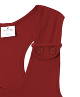 Double Buckle 90S Rib Tank Top-courrèges-Forget-me-nots Online Store