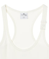 Buckle 90S Rib Tank Top-courrèges-Forget-me-nots Online Store