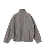 Buckle Houndstooth Bomber Jacket-courrèges-Forget-me-nots Online Store