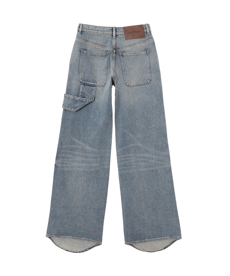 Hammer Denim Baggy Pants｜クレージュ(courrèges)｜Forget-me
