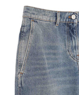 Hammer Denim Baggy Pants-courrèges-Forget-me-nots Online Store