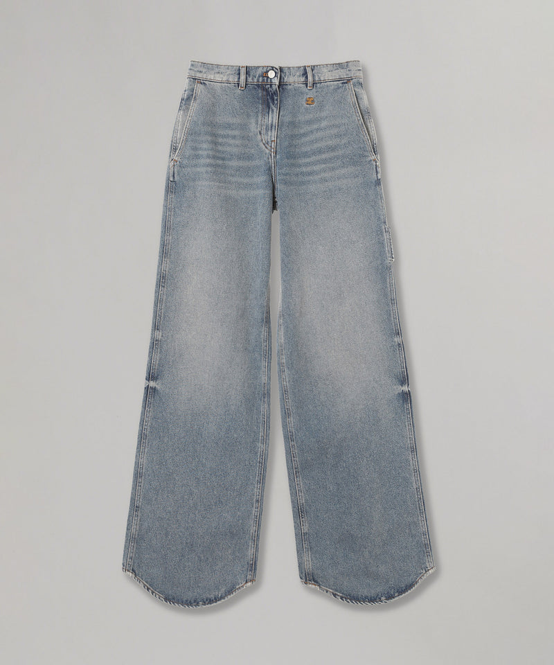 Hammer Denim Baggy Pants｜クレージュ(courrèges)｜Forget-me-nots