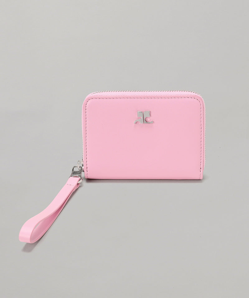 Leather Zipped Compact Wallet｜クレージュ(courrèges)｜Forget-me