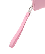 Leather Zipped Compact Wallet-courrèges-Forget-me-nots Online Store