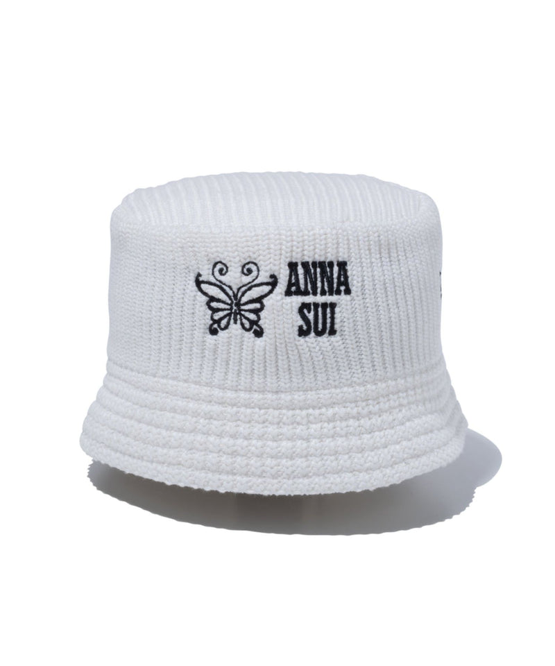 Knit Bucket Anna Sui Whi-New Era-Forget-me-nots Online Store