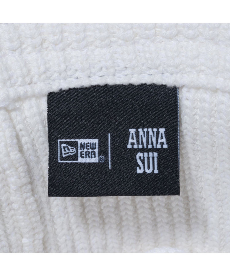 Knit Bucket Anna Sui Whi-NEW ERA-Forget-me-nots Online Store
