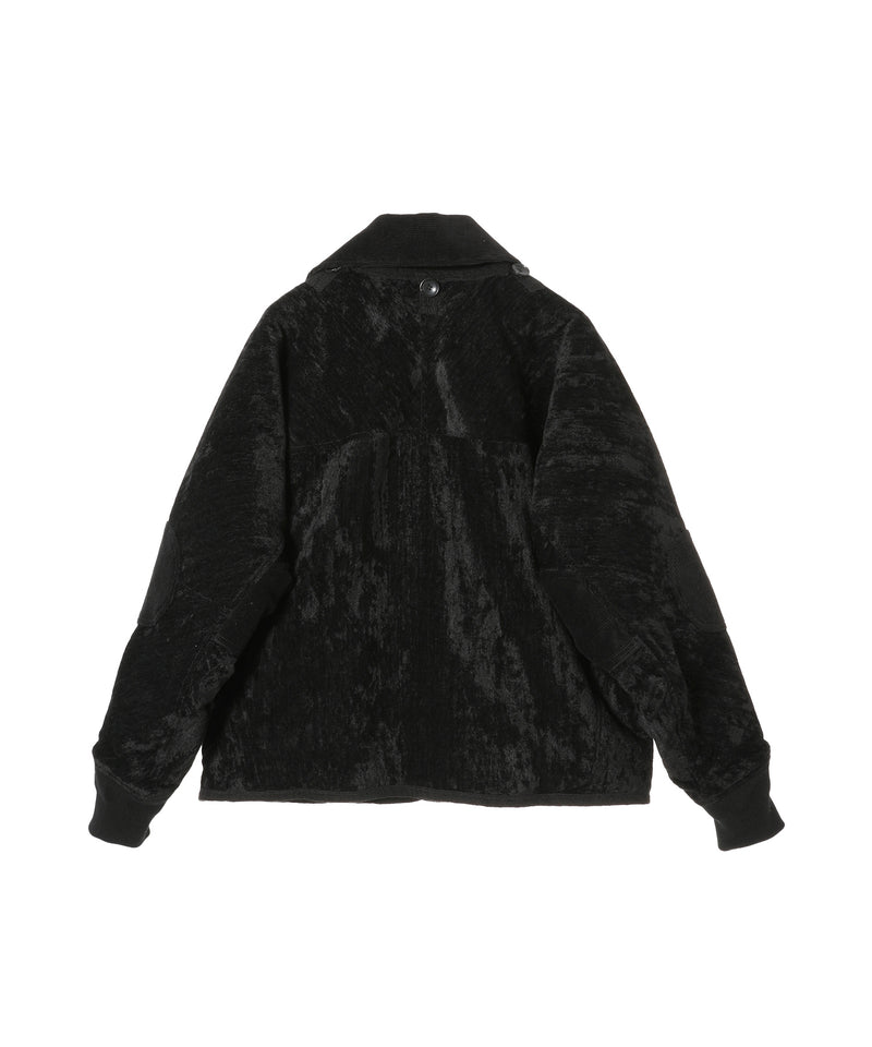 Linen Velvet Quilting Jacket-beautiful people-Forget-me-nots Online Store