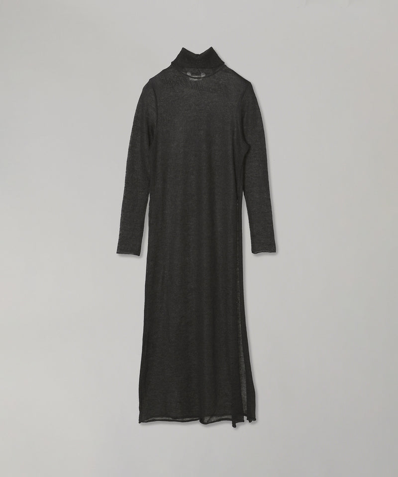 Soft Mohair Jersey Long Sleeve Dress-beautiful people-Forget-me-nots Online Store