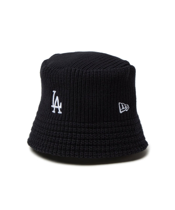 Knit Bucket Losdod Blk-New Era-Forget-me-nots Online Store