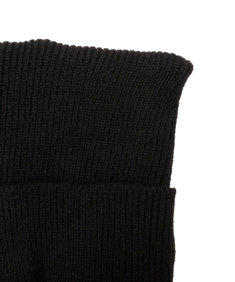 Square Rib Knit Flap Blk-New Era-Forget-me-nots Online Store