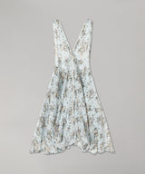 Ripstop Flower Print Flight Zip Up Dress-beautiful people-Forget-me-nots Online Store