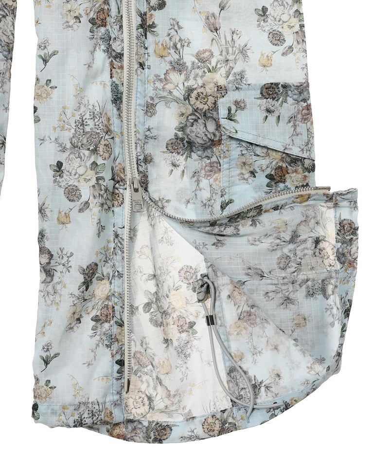 Ripstop Flower Print Flight Pants-beautiful people-Forget-me-nots Online Store