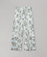 Ripstop Flower Print Flight Pants-beautiful people-Forget-me-nots Online Store