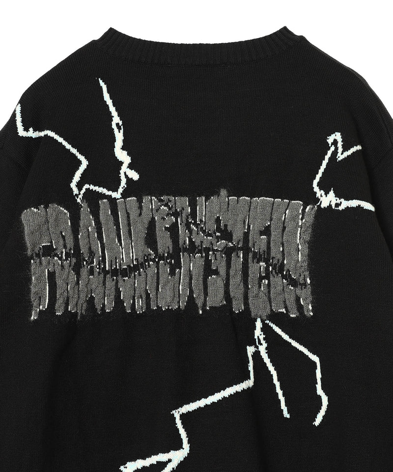 Frankenstein Knitted Pullover-beautiful people-Forget-me-nots Online Store