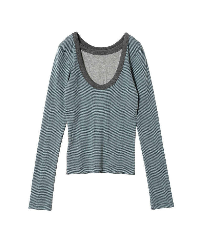 Miller Double-Front Long T-Shirt-beautiful people-Forget-me-nots Online Store