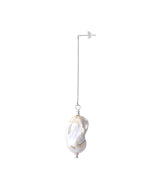 Broken Pearl Pierce Necklace-beautiful people-Forget-me-nots Online Store