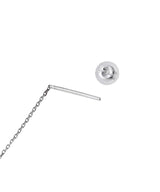 Broken Pearl Pierce Necklace-beautiful people-Forget-me-nots Online Store