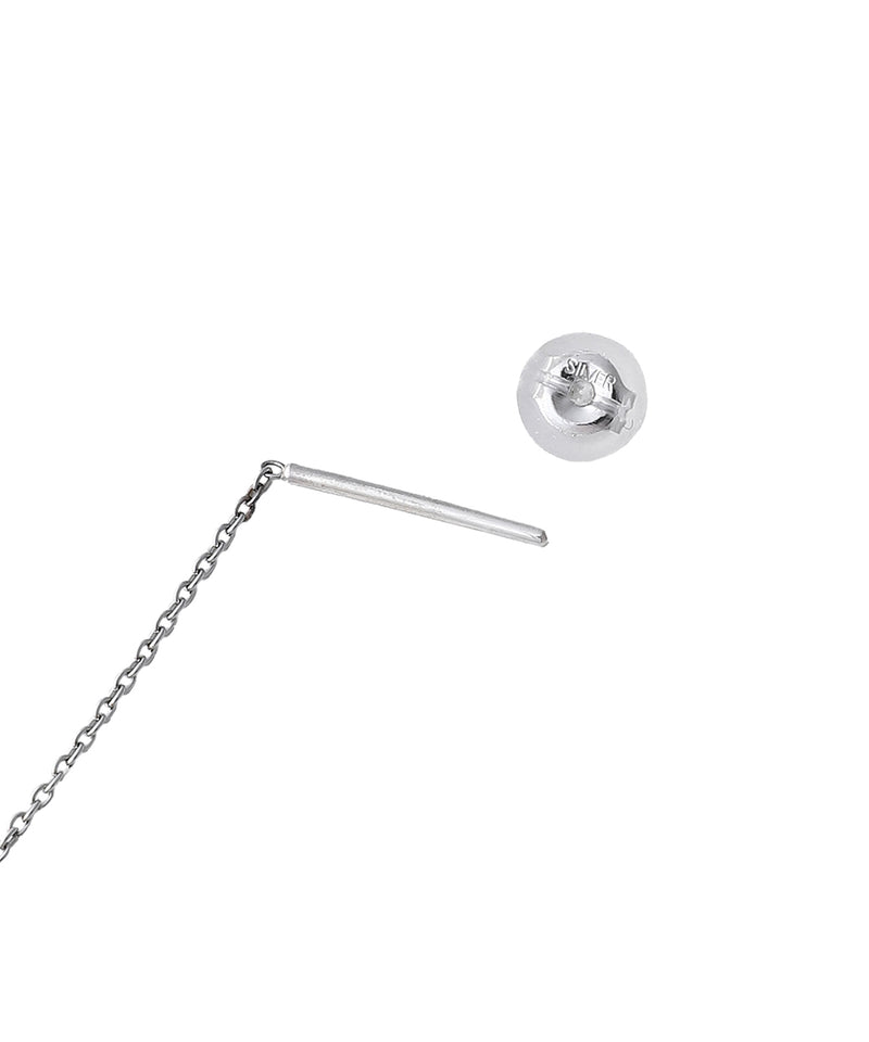 Broken Pearl Pierce Necklace-beautiful people-Forget-me-nots Online Store