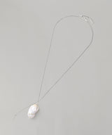 Broken Pearl Pierce Necklace-beautiful people-Forget-me-nots Online Store