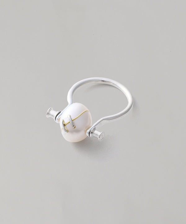 Broken Pearl Ring-beautiful people-Forget-me-nots Online Store