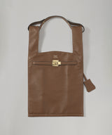 Oiled Leather Large Market Bag-beautiful people-Forget-me-nots Online Store