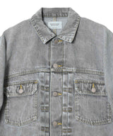 Selvedge Denim O/D No Shoulder Blouson-beautiful people-Forget-me-nots Online Store