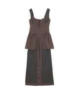 Flannel Suiting Reversible Dress-beautiful people-Forget-me-nots Online Store