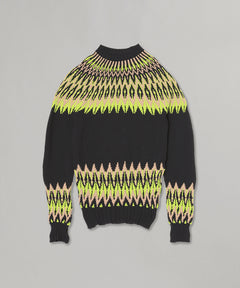 Kids Stretchy Nordic Knit Pull-beautiful people-Forget-me-nots Online Store