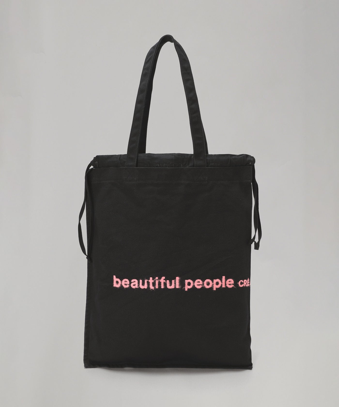 【匿名配送】スクランブルバトル　絶版パック等　計7袋　27パック Brushed Logo Tote Bag｜ビューティフルピープル(beautiful people