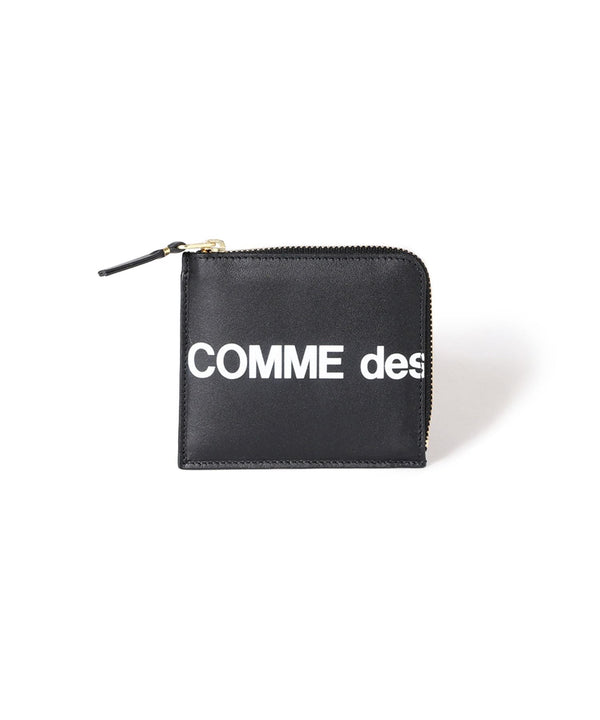 L字型zip財布(Huge Logo)-Comme des Garçons Wallet-Forget-me-nots Online Store